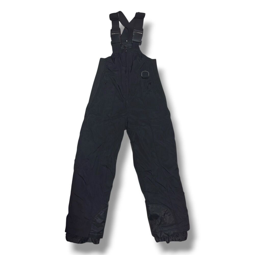 Sport Essentials Black Snow Bib Overalls